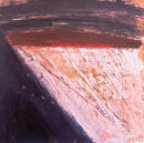 Traces 3. Acrylic on card.18x18cm