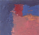Enclosure oil on card 12cm x 12cm