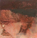 into the earth. oil on board.30x30cm