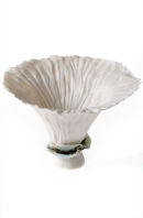 Carved Fluted Pinch Pot