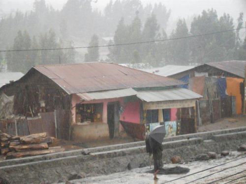 heavy rain in Debark