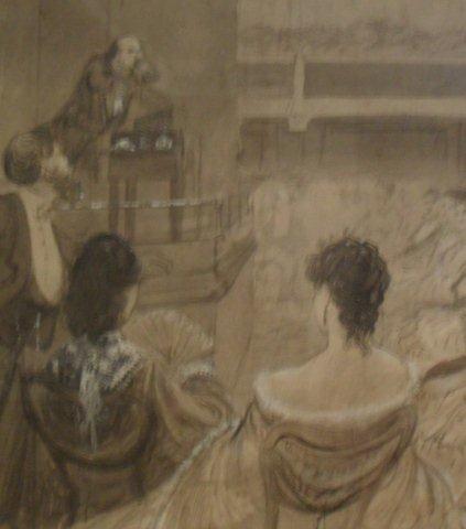 Dickens' last public reading