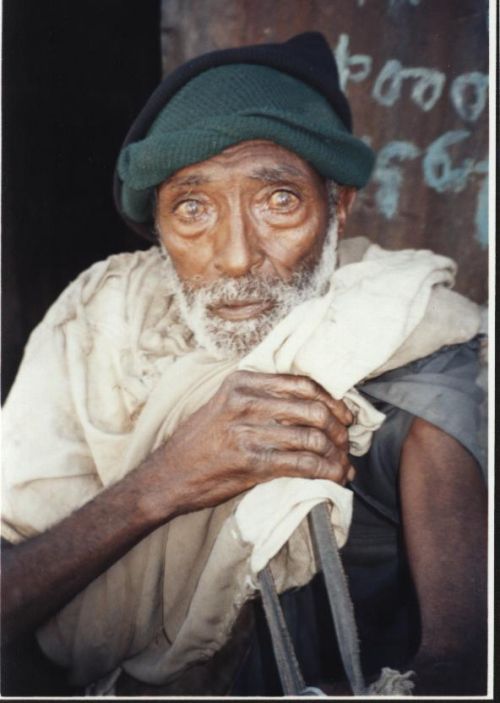 Feseha Gebru on the day Kate first met him in 2004