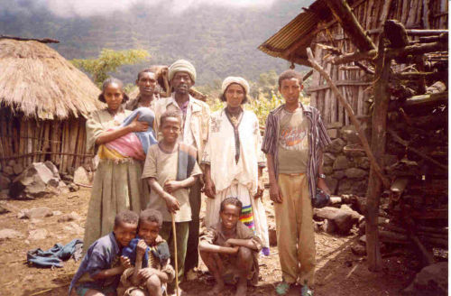 a poor farming family near Dib Bahir