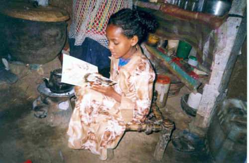 reading at home
