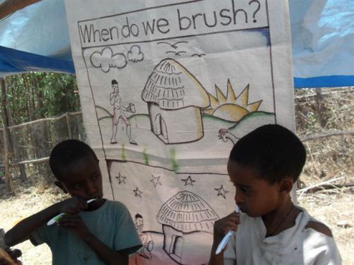 toothbrushing training