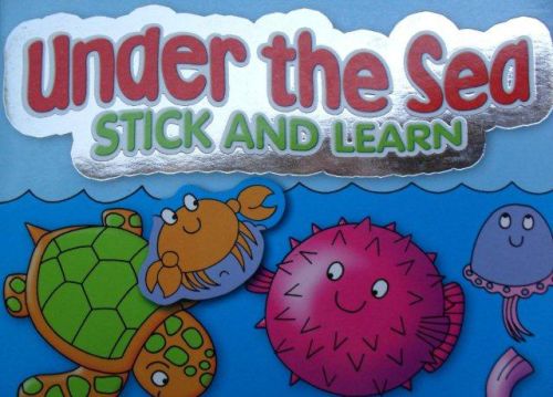 high-quality Art colouring and sticker book in English