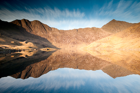 Early morning light on Snowdon