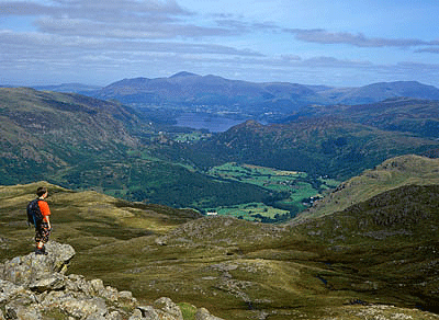 Borrowdale from Glaramara