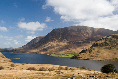 Grasmoor across Crummock Water