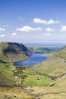 Wasdale and Wastwater from Great Gable