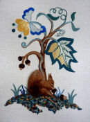 Jacobean Squirrel by Margaret Pengelly