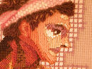 Roman Face in Canvas