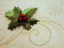 Stumpwork Holly