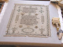 19thC Sampler Repaired/Cleaned/Mounted