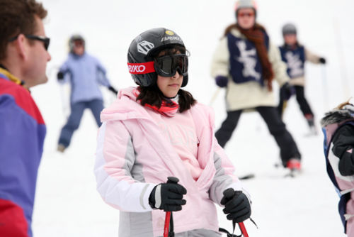 Kat skiing, Morzine, France