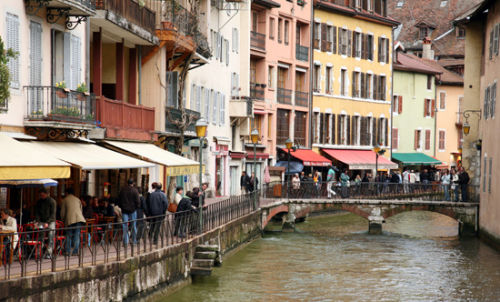 Canals of Annecy, France