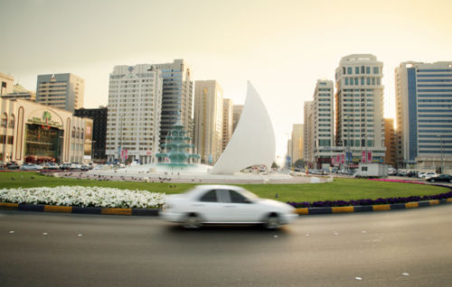 The Meridian area, Abu Dhabi City