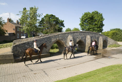 The packhorse bridge, Moulton, Newmarket