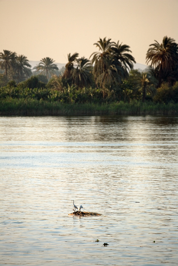 Sunrise on the River Nile at Esna