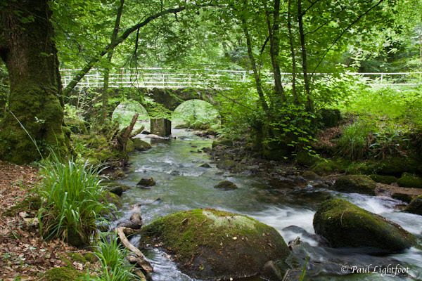 Wooda bridge on the Warleggan river