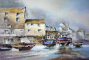 Low Tide At Polperro