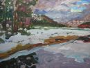 Study of Loch Laggan