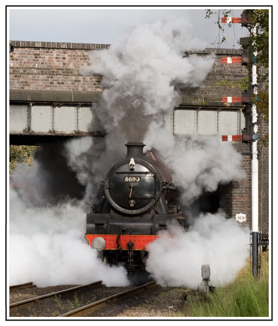 Smoke and steam