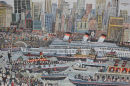 The Arrival of the Queen in New York on her Maiden Voyage from Southampton