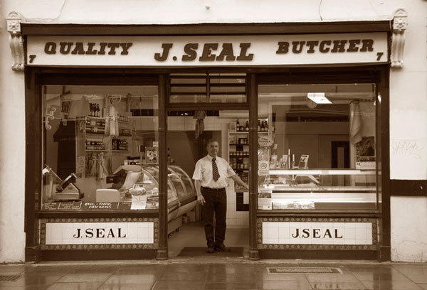 J. Seal. Barnes Butcher.