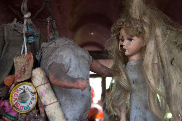 Isle of dolls. Xochimilco (Mexico DF)