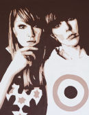 mod girls target.24"x18".