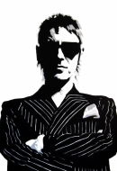 PAUL WELLER - (As is now.)
SIZE: 36" x 24".
