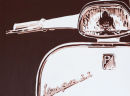 VESPA CLOSE UP.
24"X18".