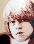 BRIAN JONES - FROM THE ORIGINAL LINE UP.
SIZE: 24" X 18".