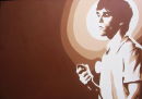 IAN BROWN (BROWN.)THE STONE ROSES.
SIZE: 36" X 24"