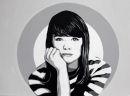 FRANCOISE HARDY. SIZE: 40"X30"