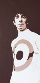KEITH MOON - TARGET2
24"X12".