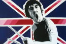 KEITH MOON. THE WHO. (UNION JACK.)
SIZE: 36" X 24".