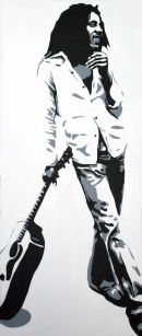BOB MARLEY. (3).
SIZE: 24" X 12".