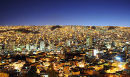 La Paz at night