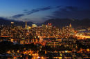 Vancouver at night