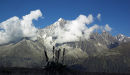 Aiguille Verte from PlanPraz