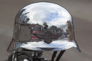 Polished Harley Davidson helmet