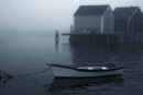 A fisherman at Blue Rocks harbour
