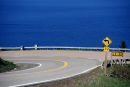 A curve in the Cabot Trail road