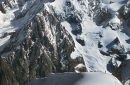 A Climber on the Midi Ridge
