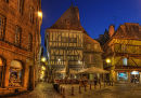 Dinan at night
