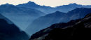 Italian Valleys from high on the Breithorn