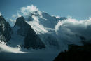 The Ecrins Refuge and the Barre des Ecrins 